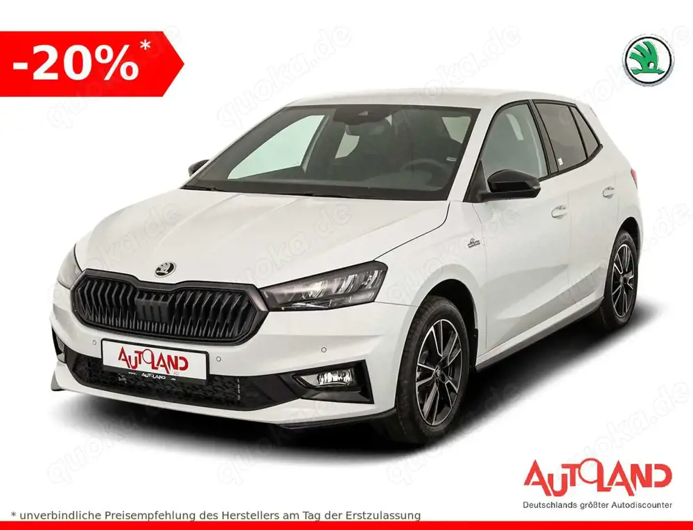 Skoda Fabia Monte Carlo 1.0 TSI DSG LED Kamera Keyless