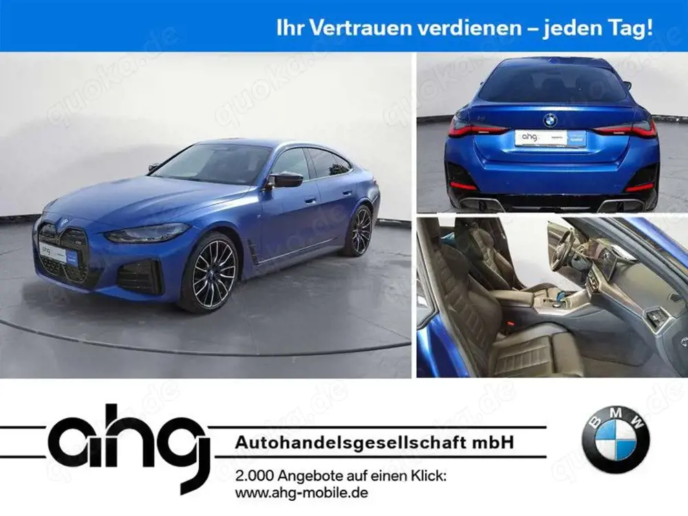 BMW i4 M50 Klimaaut. Glasdach AHK Adaptives Fahrwerk