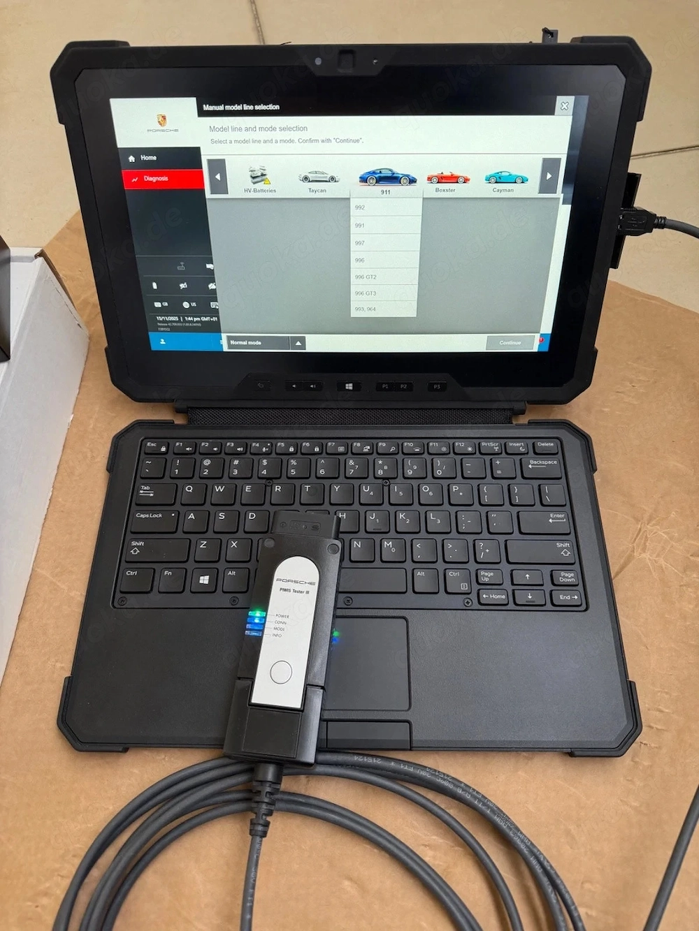 Actia PT3G-VCIv2-E diagnostic unit -- ORIGINAL