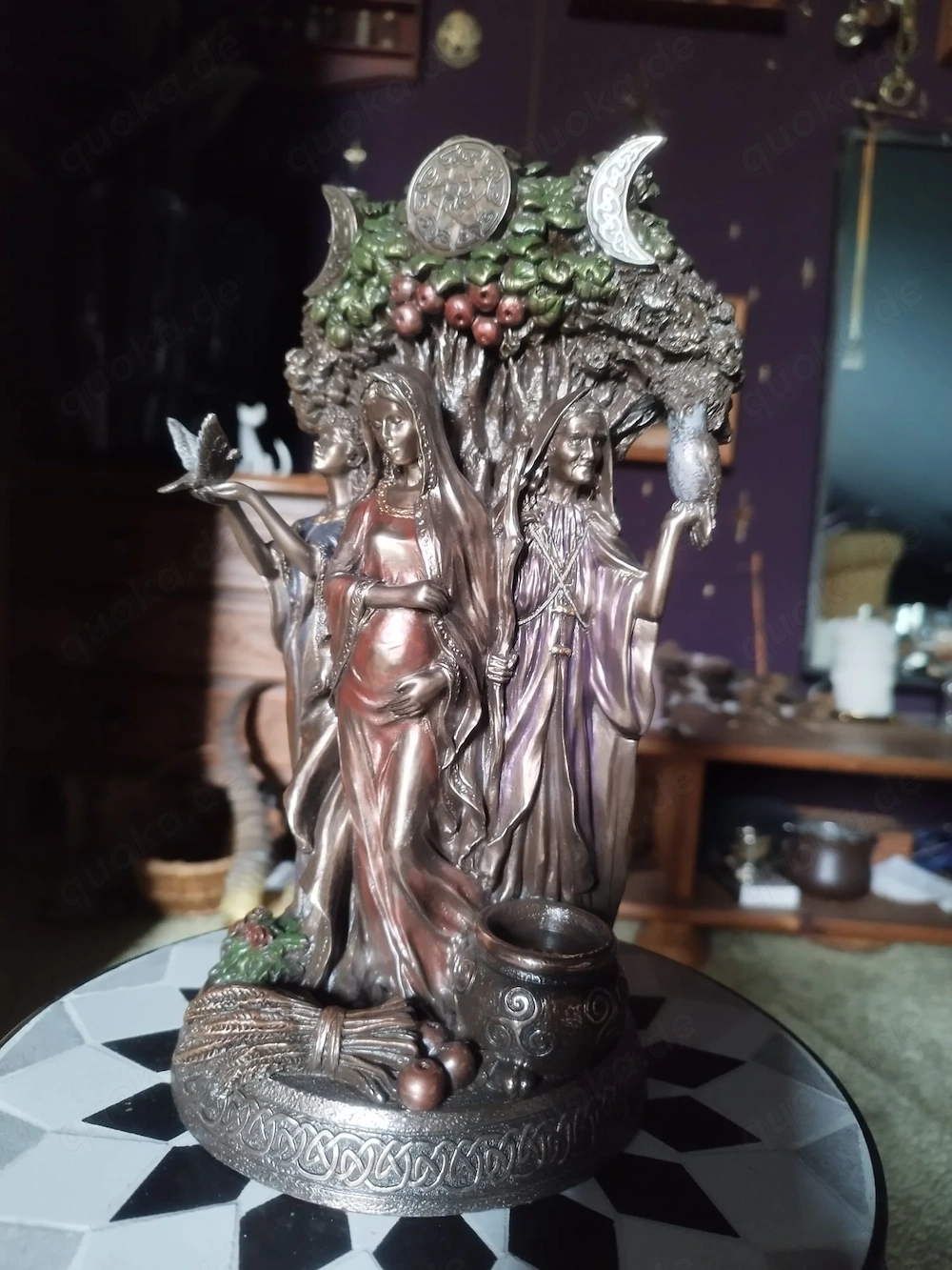 Veronese Design Figur   3 Göttinnen   Triple Goddess Deko   Wicca
