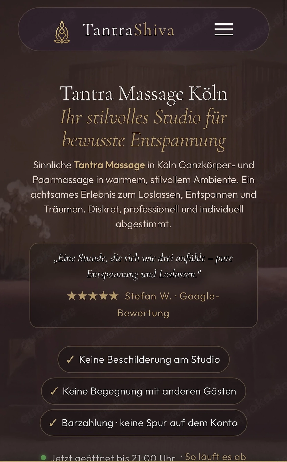 ErotischeTantra Massage Studio Shiva köln Zentrum 