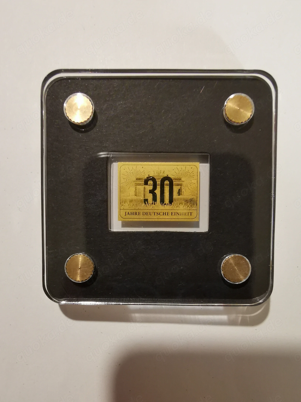 Goldbarren "30 Jahre deutsche Einheit" 1:500 oz 999er Feingold
