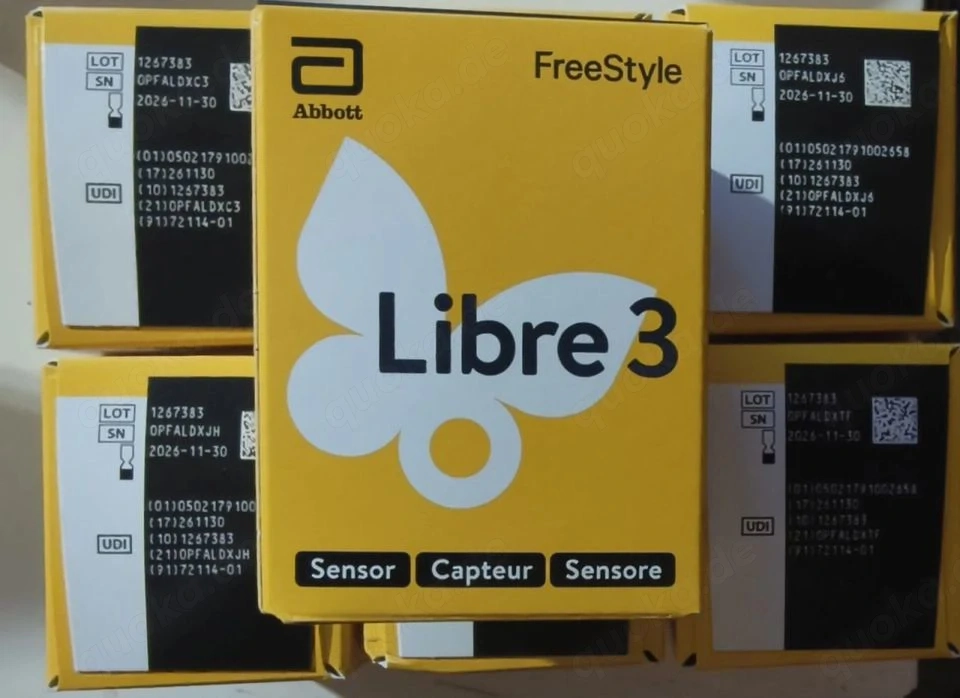 Freestyle Libre3 Sensoren x7