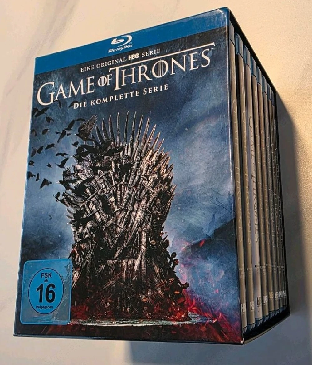 Game of Thrones Blu-ray Box die komplette Serie Staffel 1-8 