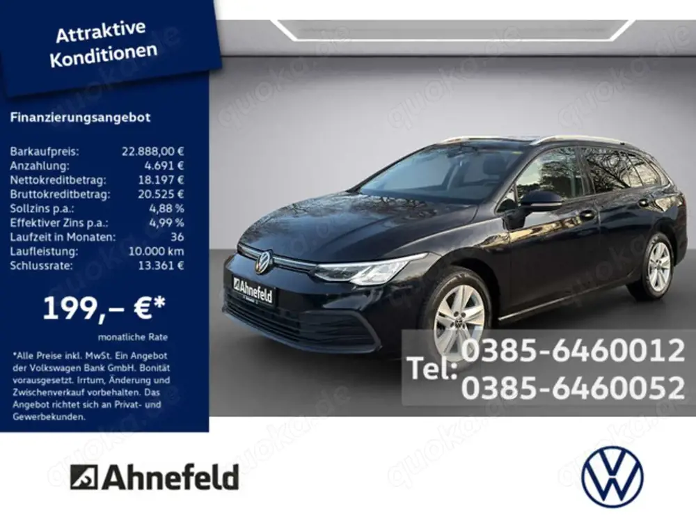 Volkswagen Golf VIII Variant 2.0 TDI Life DSG