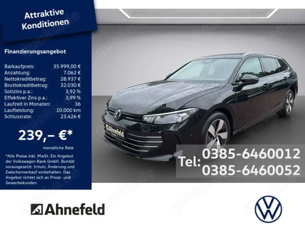 Volkswagen Passat 2.0 TDI Business DSG AHK ACC LED 360°