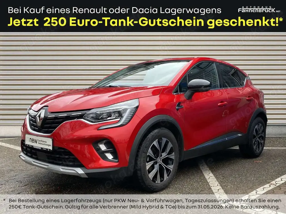 Renault Captur Techno 1.3 TCe 140 Mild-Hybrid Scheckheft