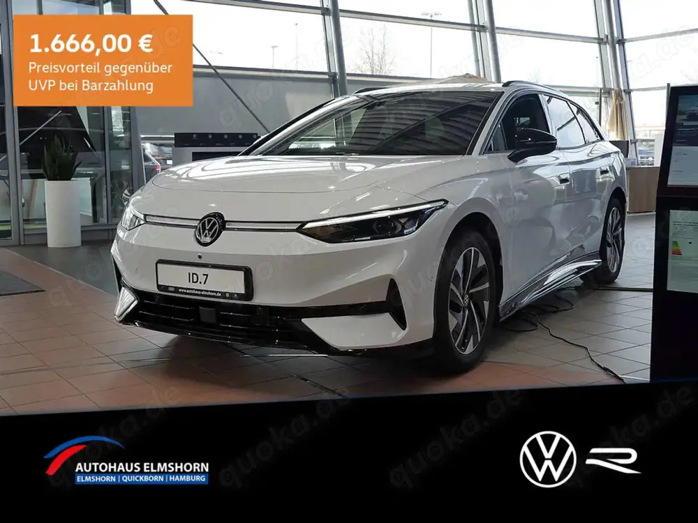 Volkswagen ID.7 Tourer Pro S 210 kW 286 PS 86 kWh 1-Gang-Automatik