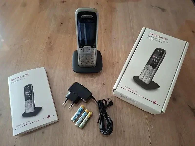 Telekom Speedphone 500 silber   Mobilteil für Speedport Smart 4   Pro   3
