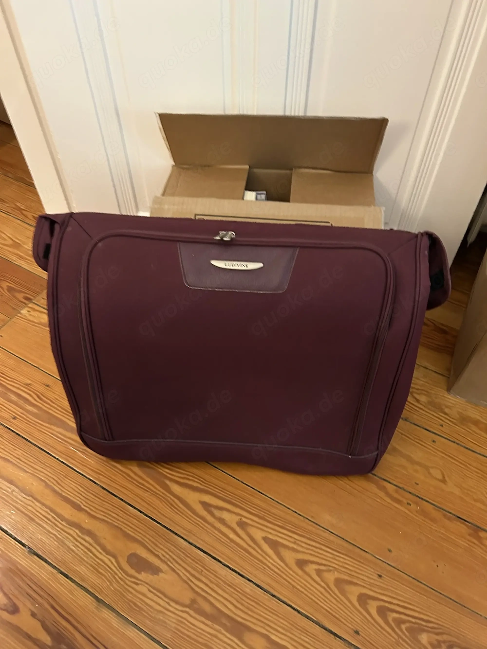 Ludivine | Kleidersack   Anzugtasche | Bordeaux | VB | Reise