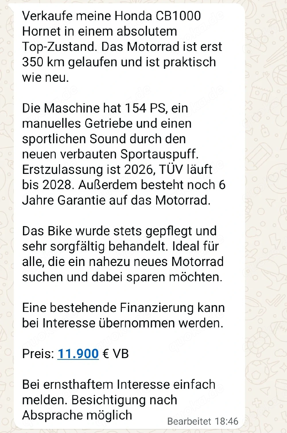 6jahre Garantie  