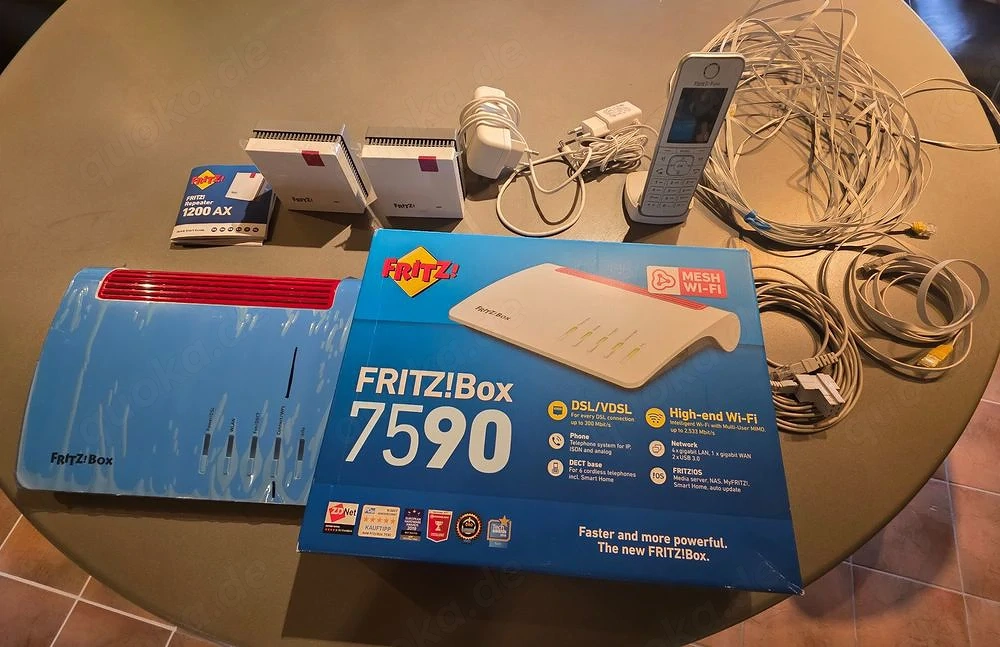 fritzbox7590 zu verkaufen im set