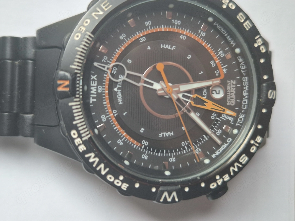 Timex Adventure Series Tide Temp Compass Armbanduhr für Herren (T2N723)