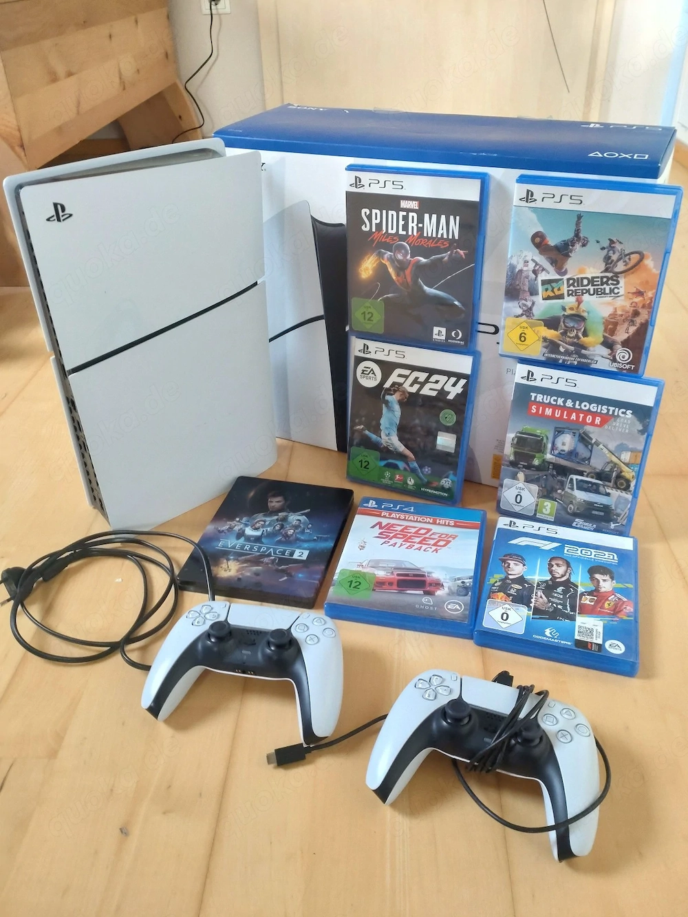 Sony PS5 Slim Blu-Ray Edition 1TB Spielekonsole - Weiß