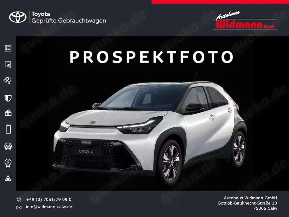 Toyota Aygo X 1.5 Hybrid Teamplayer Sitzhzg. VERSCHIEDENE FARBEN