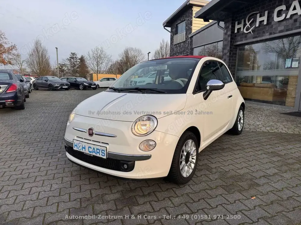 Fiat 500 1.2 8V Lounge Cabrio Klima Alu MFL