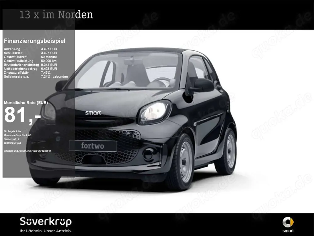 smart forTwo EQ  SPUR