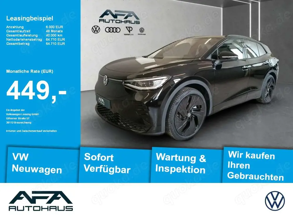 Volkswagen ID.4 GTX 4MOTION 79kWh *AHK*HuD*HarmanKardon*RFK*
