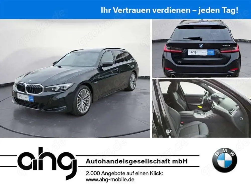 BMW 320 e Touring Aut. AHK Sitz Memory HiFi 18'