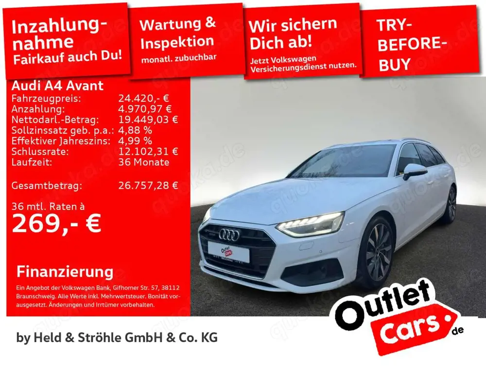 Audi A4 50 TDI quattro LEDER NAVI+ MATRIX STHZ