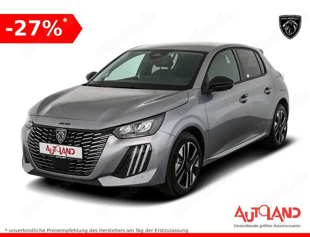 Peugeot 208 PureTech 100 LED Sitzheizung Tempomat