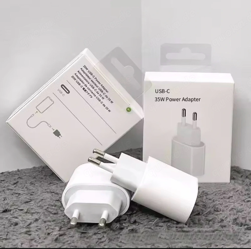 35W PD USB C Schnellladegerät für iPhone 17 16 15 Pro Max 11 12 13 14 Netzteil X XS 8 Schnelllade-Te