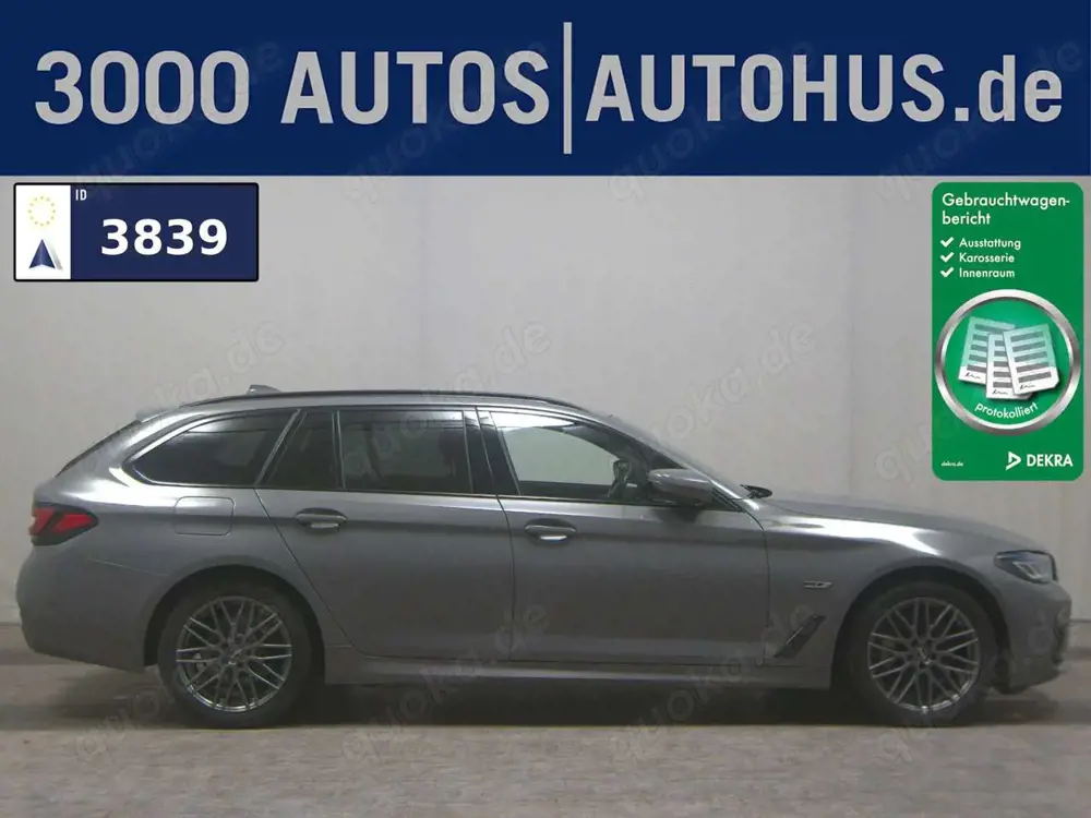 BMW 530 e Touring xDr M-Sport Laser Pano Navi HuD AHK