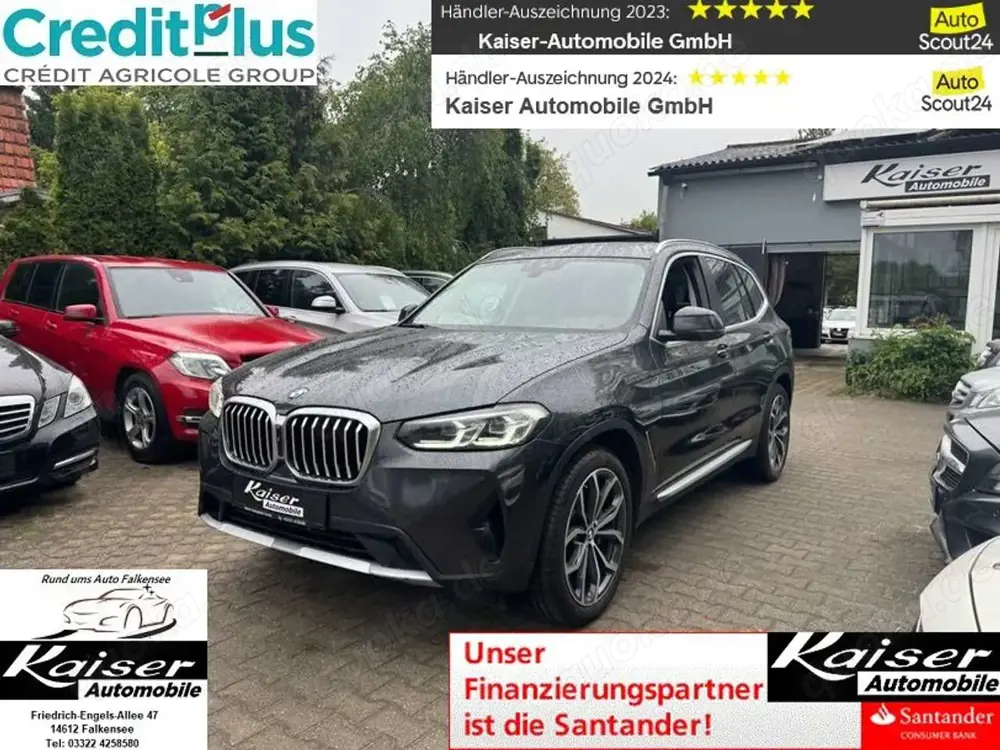 BMW X3 xDrive30iA-1.Besitz-36Tkm-Top Extras/Ausstattung