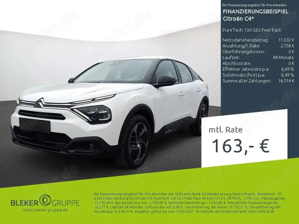 Citroen C4 PureTech 130 SS Feel Pack
