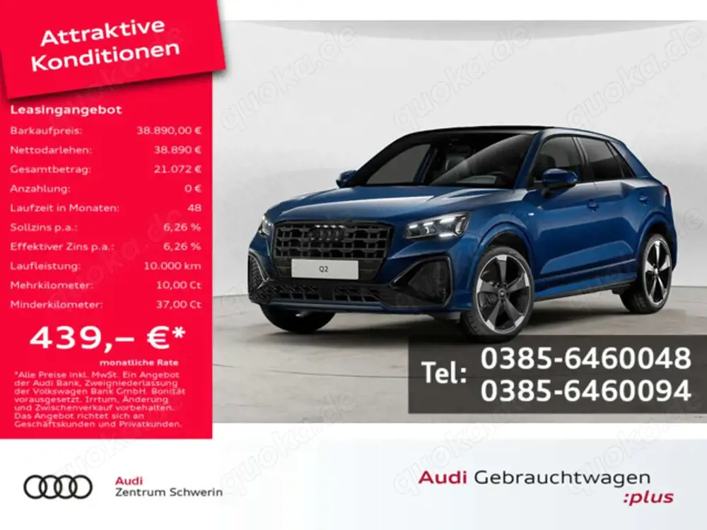 Audi Q2 35 2.0 TDI S-tronic S line PANO MATRIX-LED