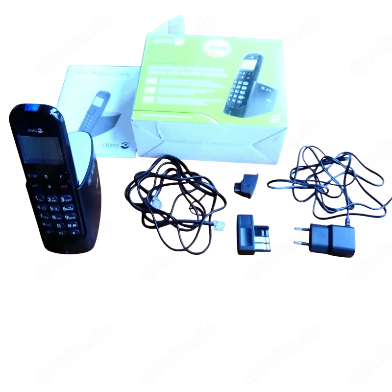 Doro Magna 2005 DECT Laut Senioren Schnurlos Telefon mit AB