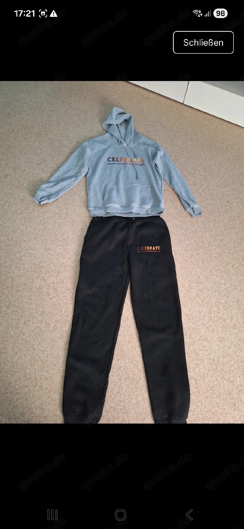 Herren jogginganzug 