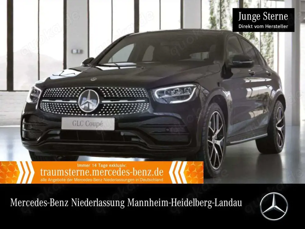 Mercedes-Benz GLC 300 d Coupé 4M AMG+NIGHT+LED+KAMERA+SPUR+TOTW