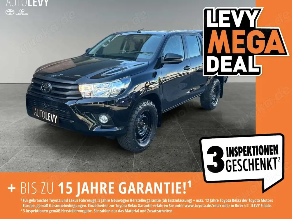 Toyota Hilux Double Cab 2.4 D-4D 4x4 Duty *HARDTOP*