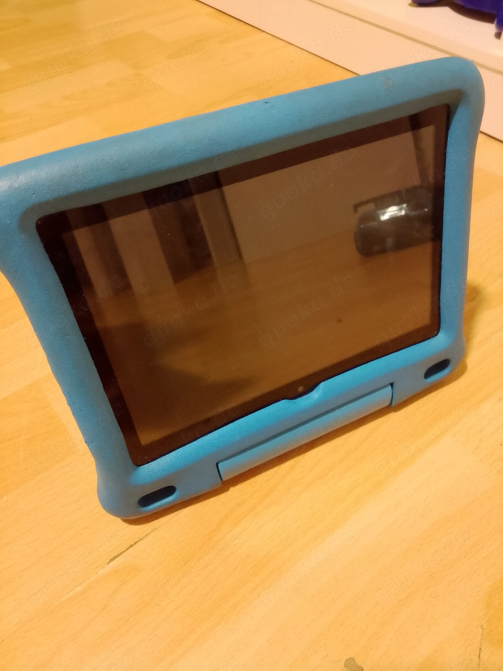 Taplat mit Hülle blau