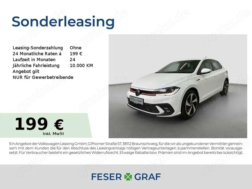 Volkswagen Polo GTI 2,0l TSI 207 PS DSG,NAVI, ACC, Climatr.