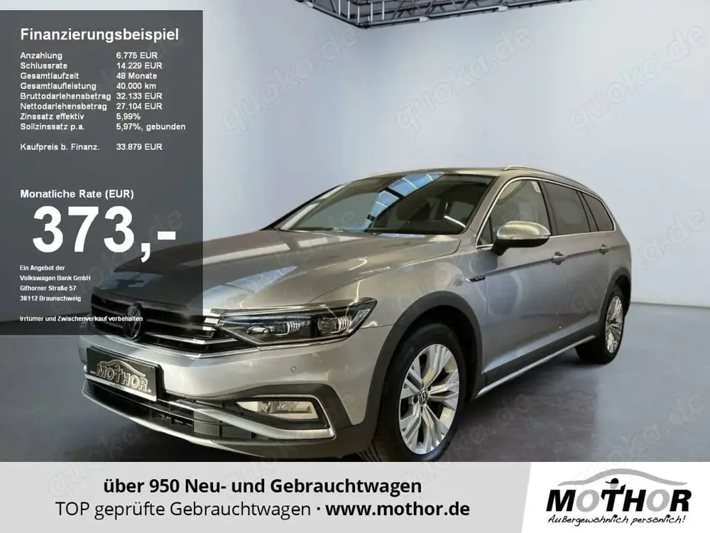 Volkswagen Passat Alltrack Passat Variant Alltrack 2.0 TDI DSG 4Motion ACC