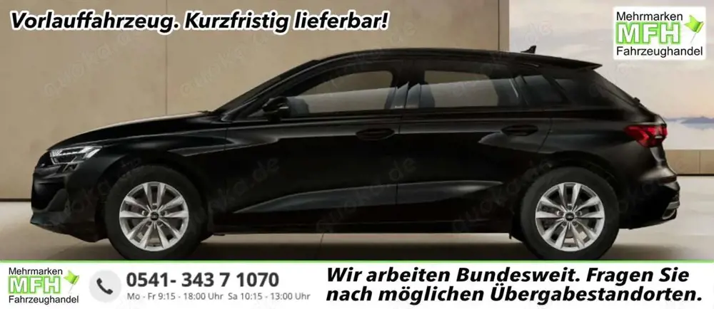 Audi A3 Sportback Navi CarPlay ACC SHZ el.HK LED+ Kam 8...
