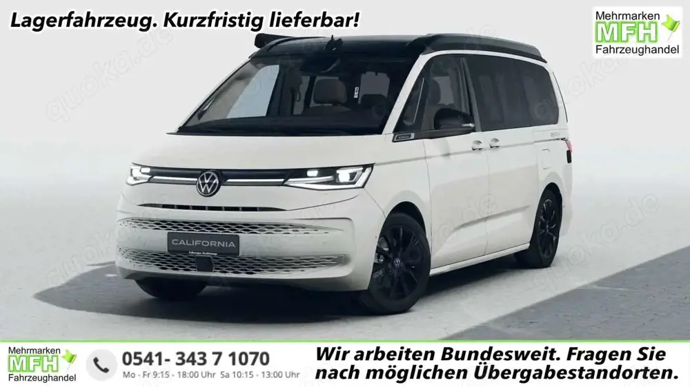 Volkswagen T7 California Beach Camper 2.0 TDI DSG Plus 110 kW (150 PS), ...