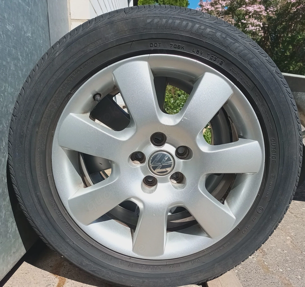 Alufelgenfelgen Golf ab BJ 2003 incl. Sommerreifen Continental
