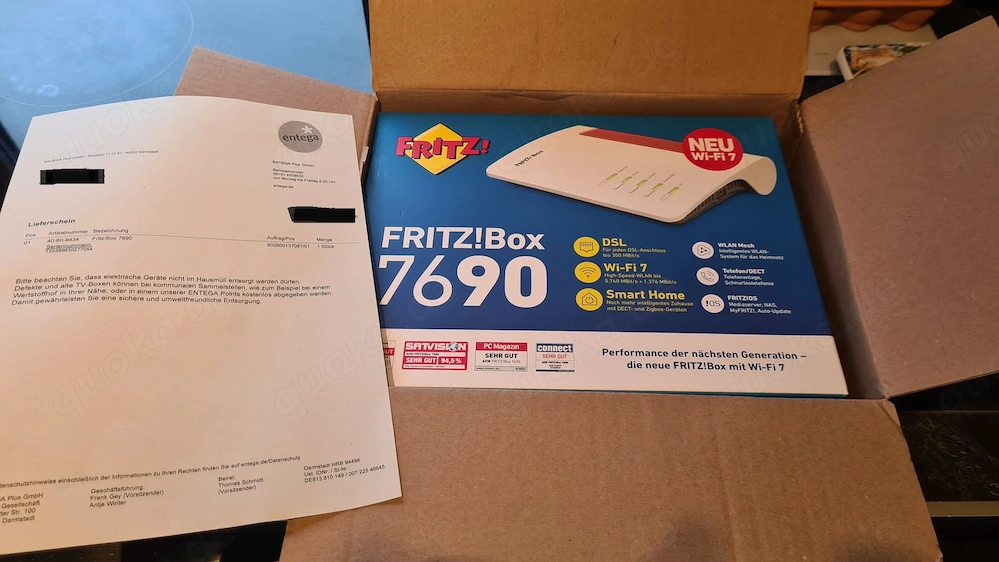 AVM Fritz!Box 7690 Fritzbox NEU