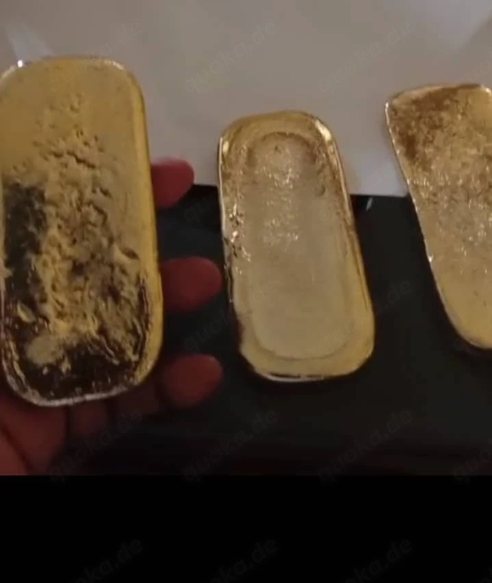 Goldbarren aus reinem Gold, 24 Karat, 999,9 Feingehalt