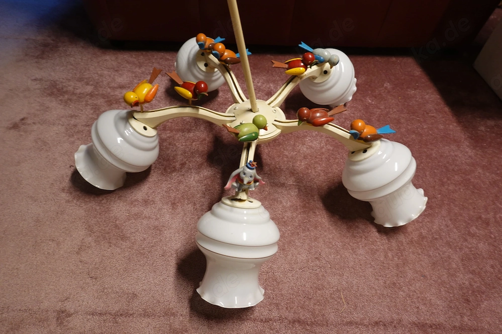 Schöne Retro Kinderzimmer-Lampe 60er Jahre