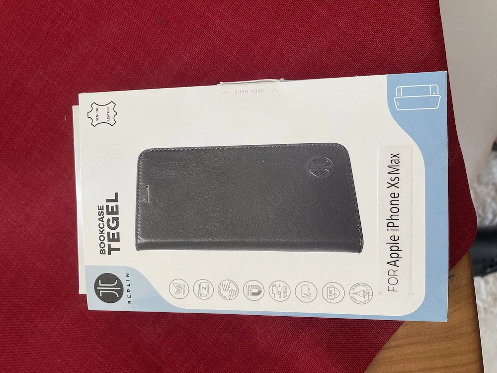 Echtleder Hülle I Phone XS Max Tegel Berlin Neu 