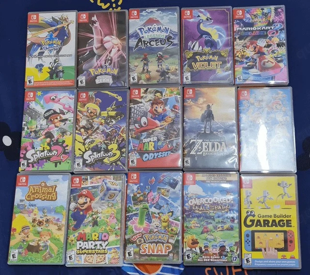 Nintendo Switch Spiele XXL Sammlung 