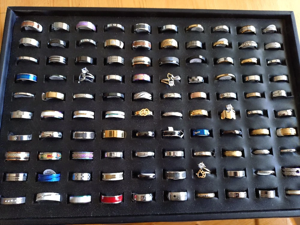 Edelstahl Ringe 