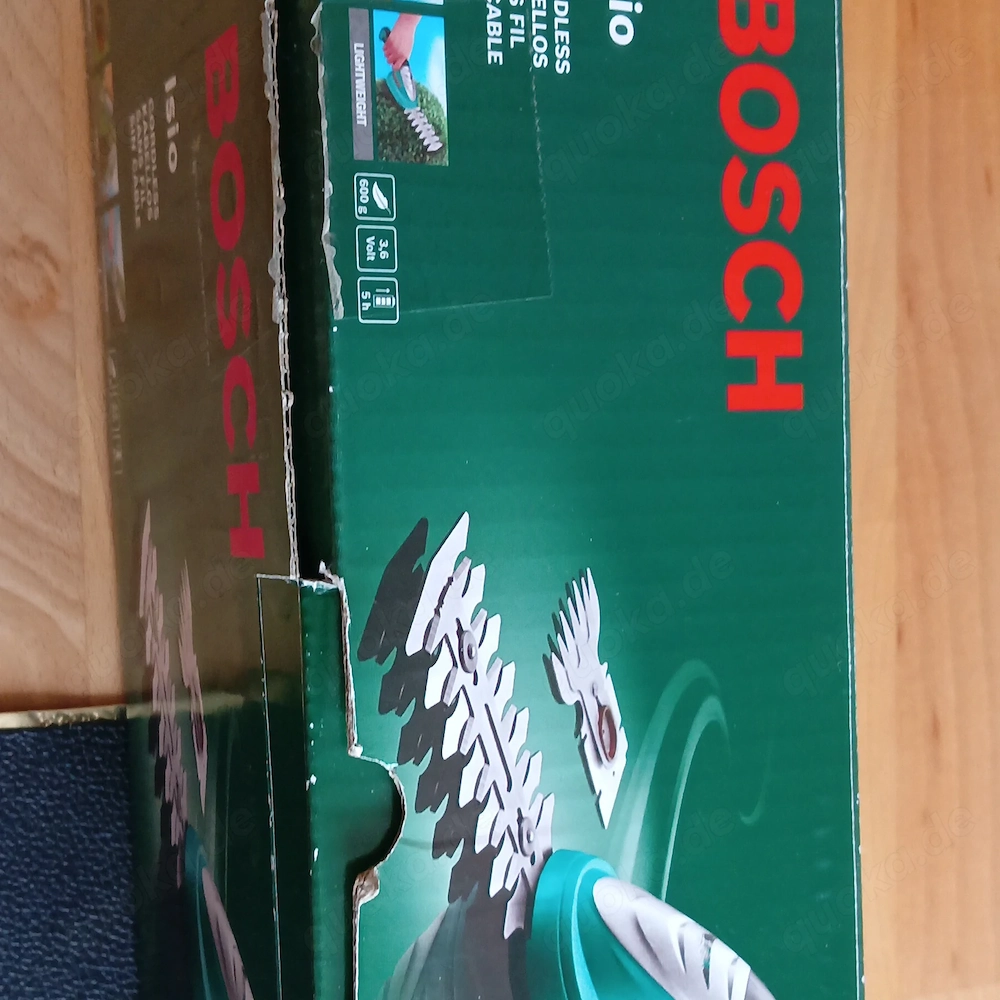Bosch Gras und Strauch Akkuschere Isio