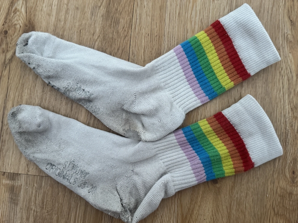 Getragene und verschwitzte Socken  diskreter Versand