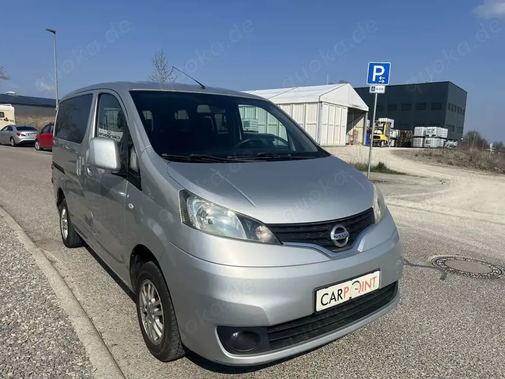 Nissan NV200 *1,5Diesel*7Sitze*Klima*Alu*2Schiebetür*TÜV*