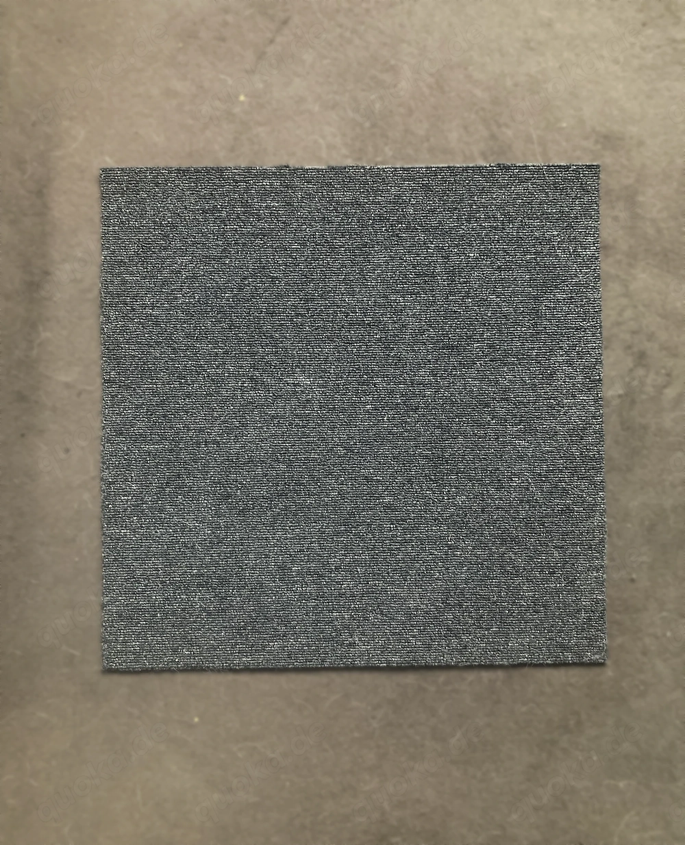 Teppichfliesen | dunkelgrau | 50x50 cm | 14 Stück